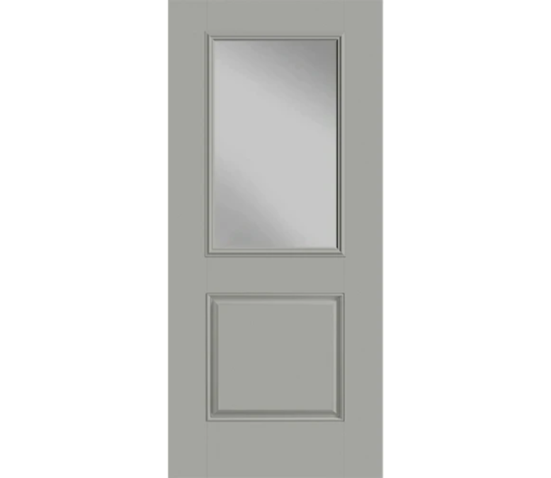 Springfield Half Light 1 Panel Fiberglass Entry Door